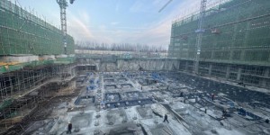新年新气象：融泽中心项目工程建设“再提速”